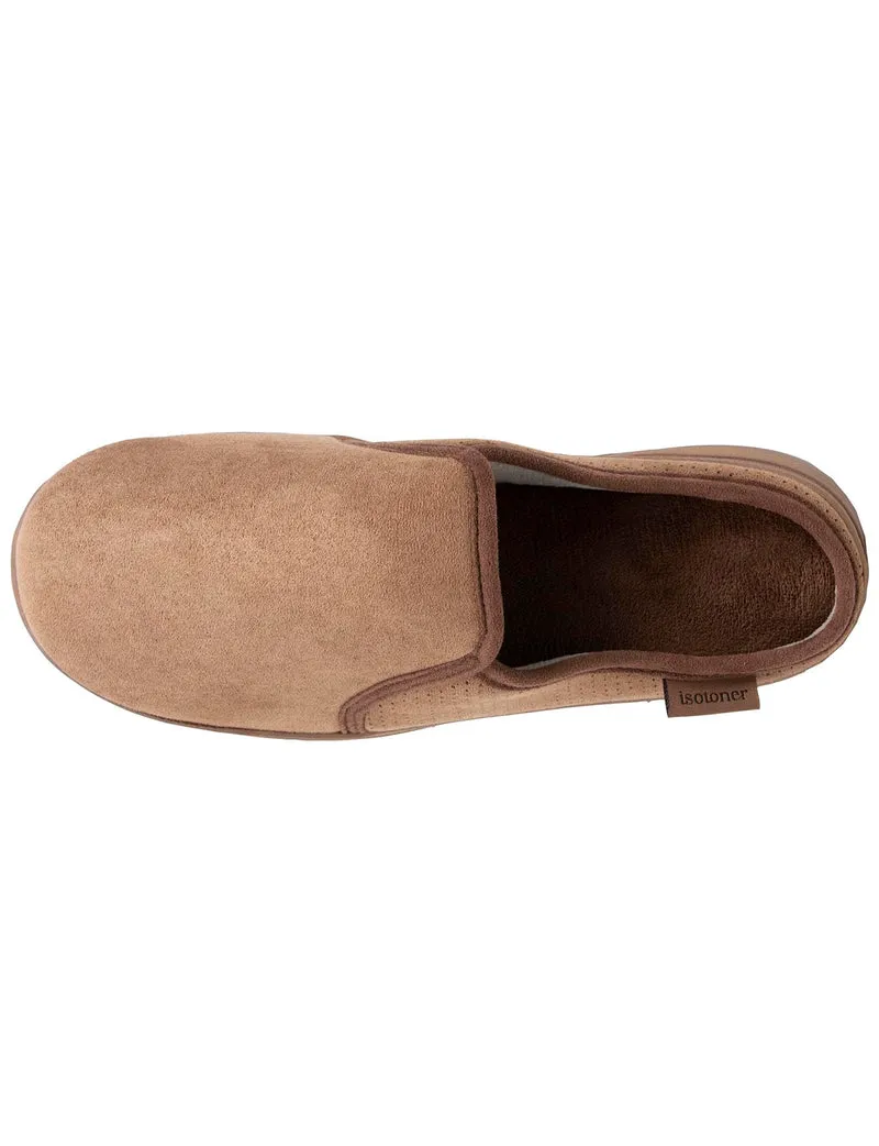 Chaussons mules Homme Camel perforées