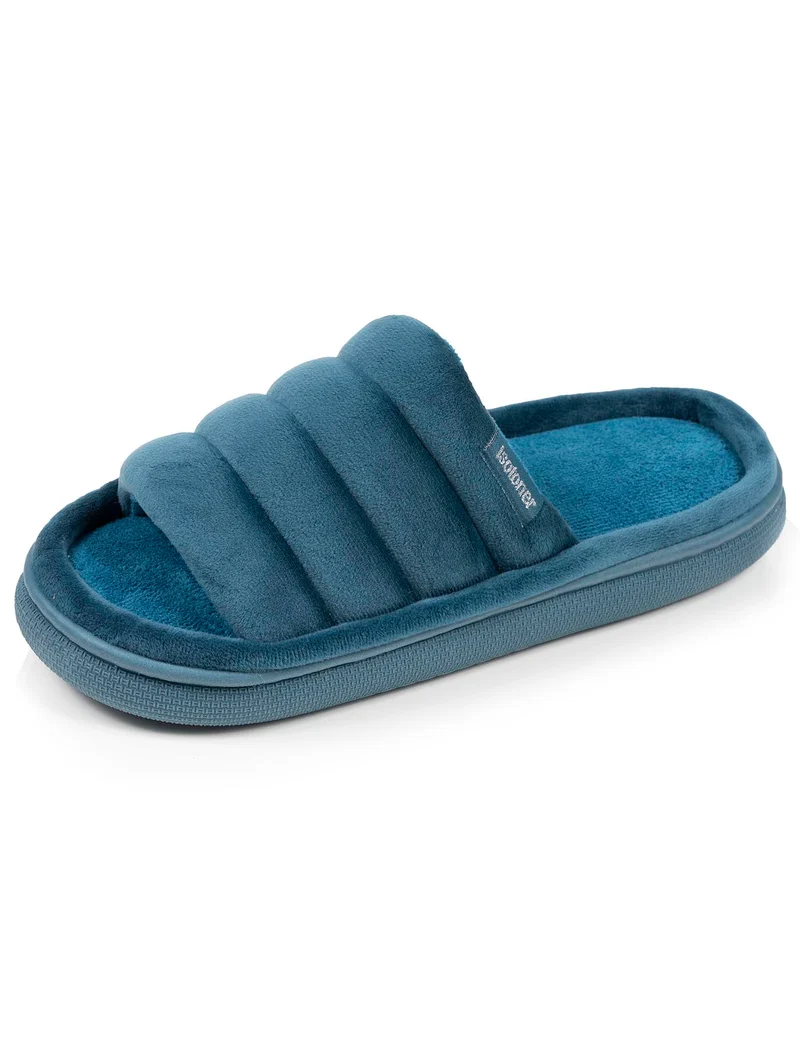 Chaussons sandales Femme BLOUP Bleu canard