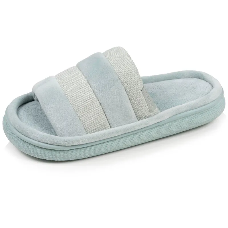 Chaussons sandales Femme BLOUP Vert amande