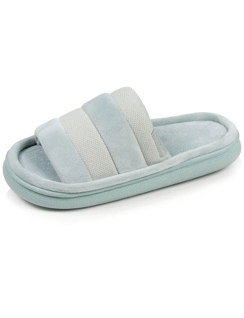 Chaussons sandales Femme BLOUP Vert amande