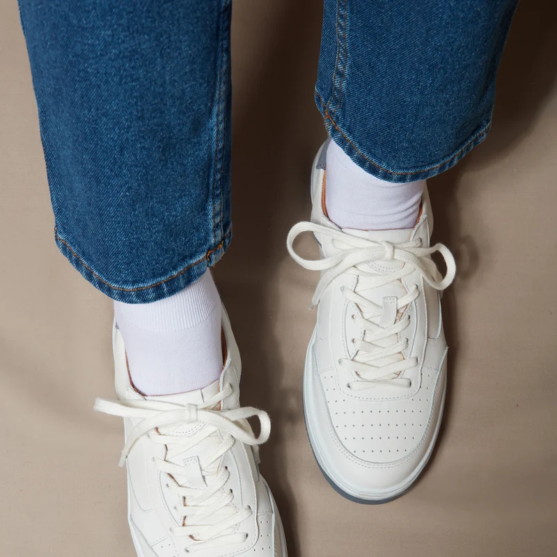 Socquettes | Blanc - Coton Supersoft - Cheville