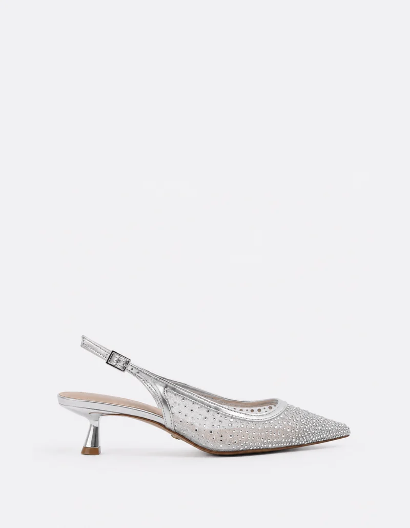 Glimora Silver Mesh