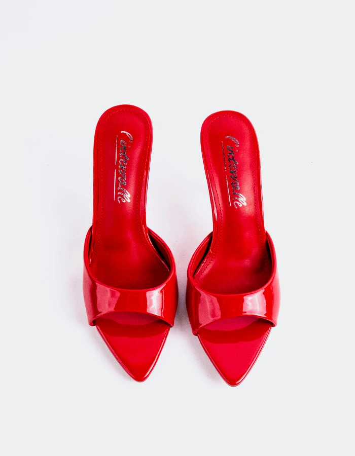 Zandria Red Patent