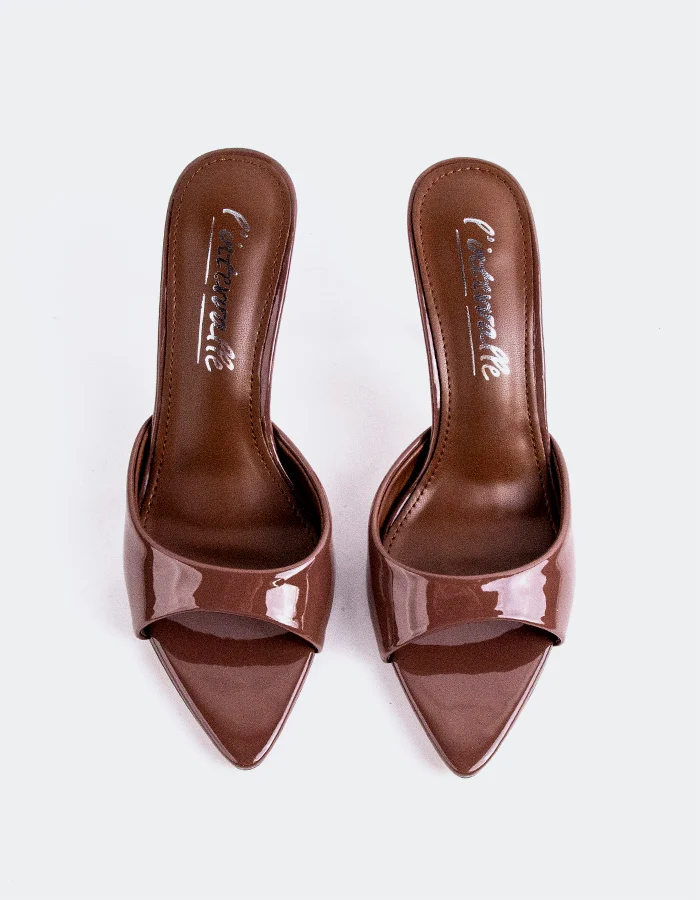 Zandria Taupe Patent