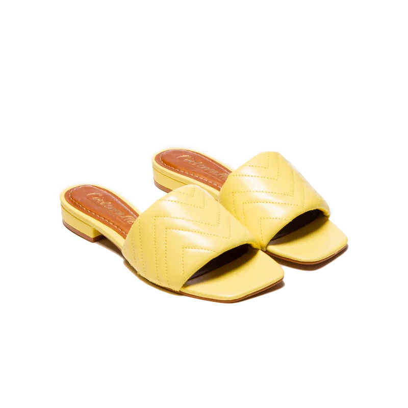 Marlin Yellow Leather