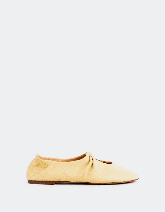 Lucette Yellow Leather