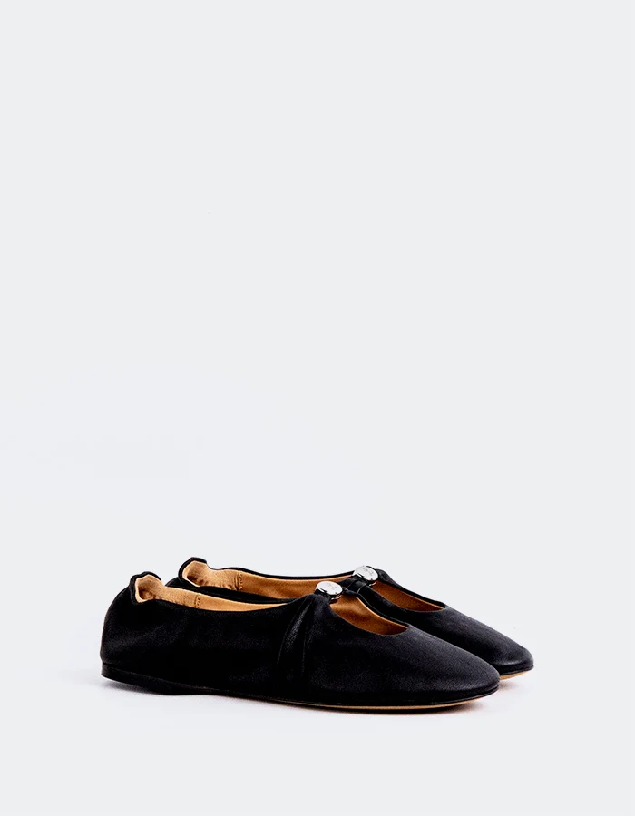 Lucette Black Leather