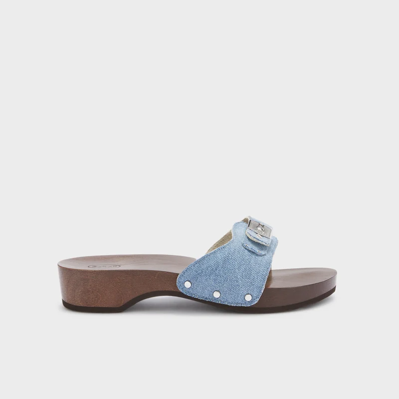 PESCURA HEEL DENIM