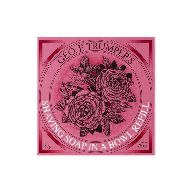 Savon de rasage Rose - Recharge 80g