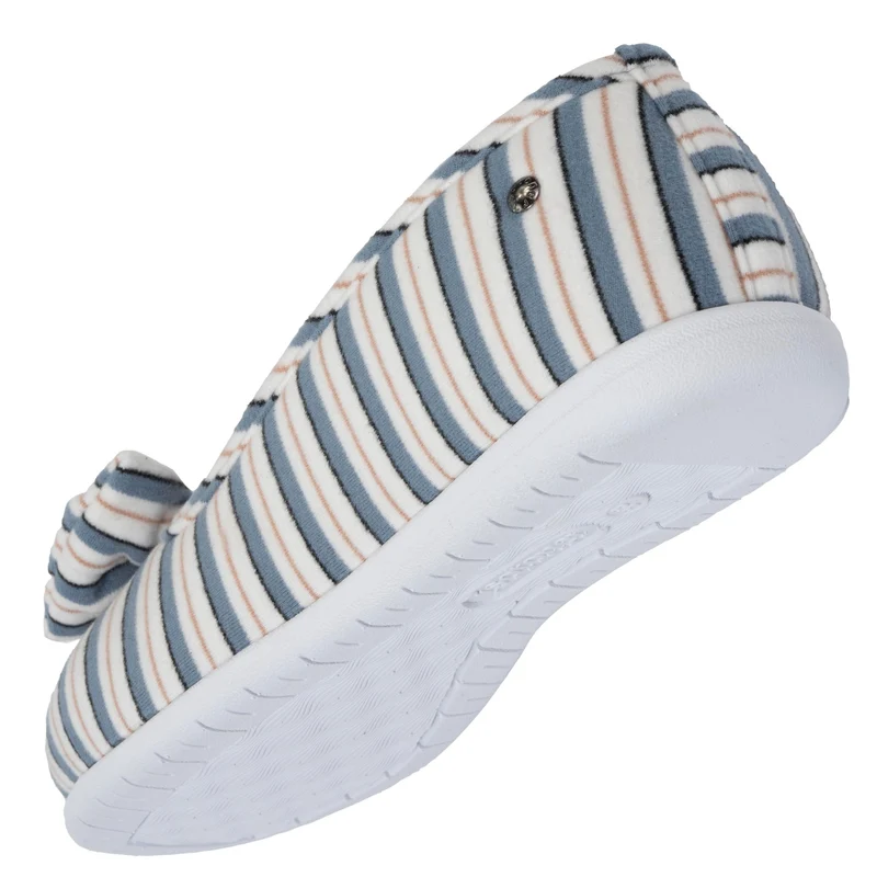 Chaussons ballerines Femme Rayure marinière