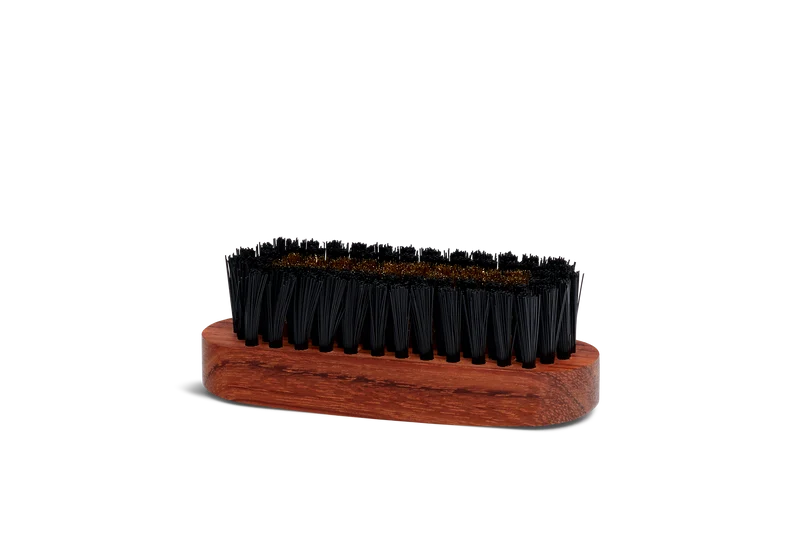 Brosse laiton en bois de bubenga