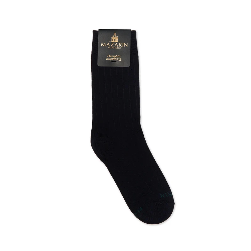 Chaussettes | Bleu marine - Super-solide fil d'Écosse