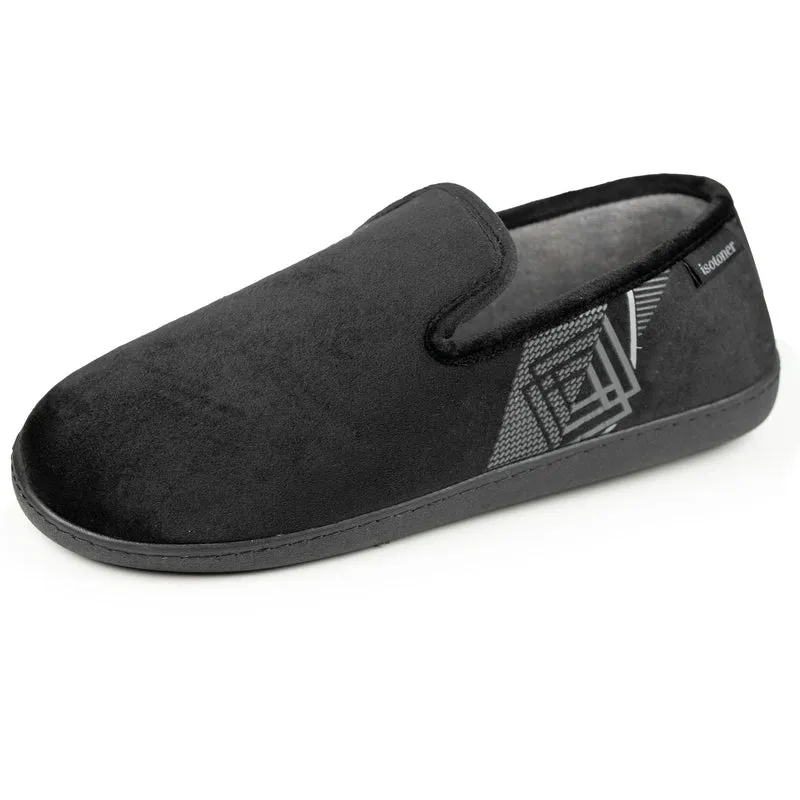Chaussons charentaises Homme Noir Diamant