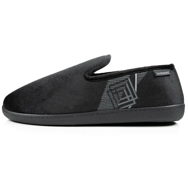 Chaussons charentaises Homme Noir Diamant