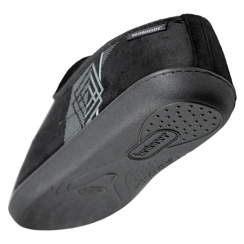 Chaussons charentaises Homme Noir Diamant