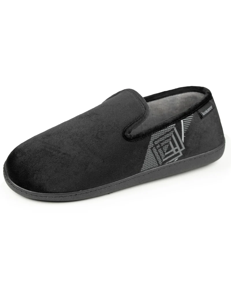 Chaussons charentaises Homme Noir Diamant