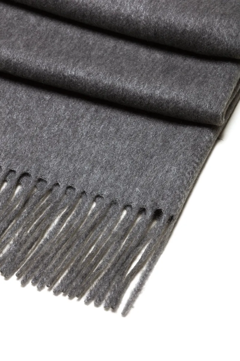 Écharpe 100% Cachemire - Gris clair