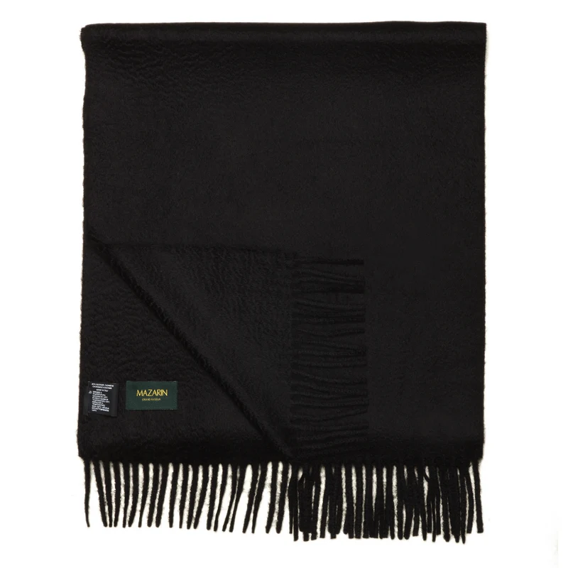 Écharpe 100% Cachemire - Noir