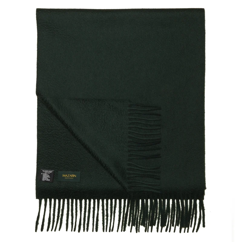 Écharpe 100% Cachemire - Vert Académie