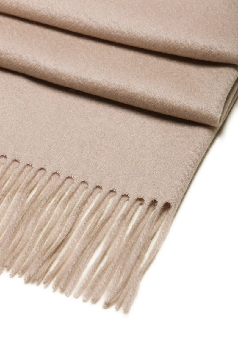 Écharpe 100% Cachemire - Beige clair