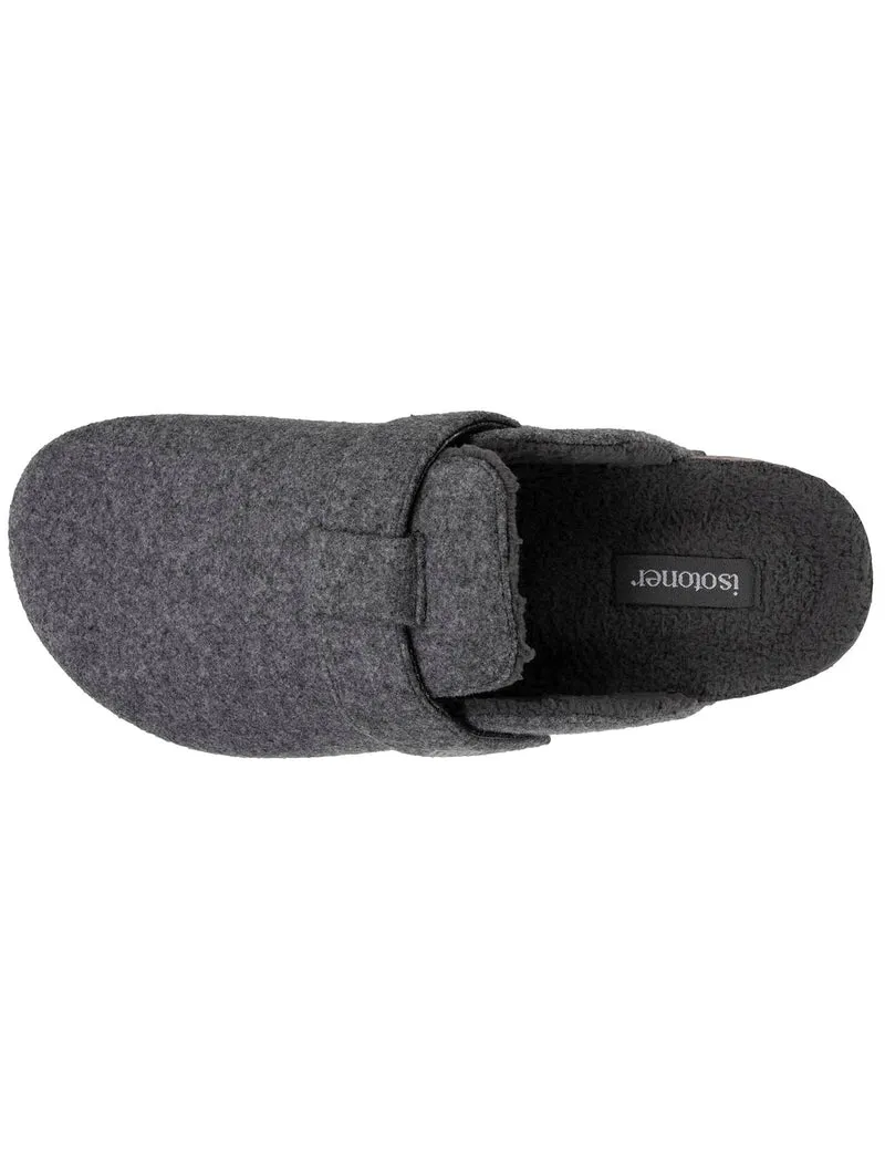 Chaussons sabots Homme Gris chiné