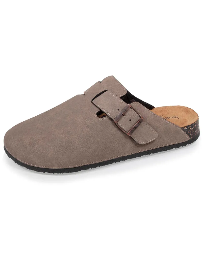 Sabots fourrés Homme Taupe