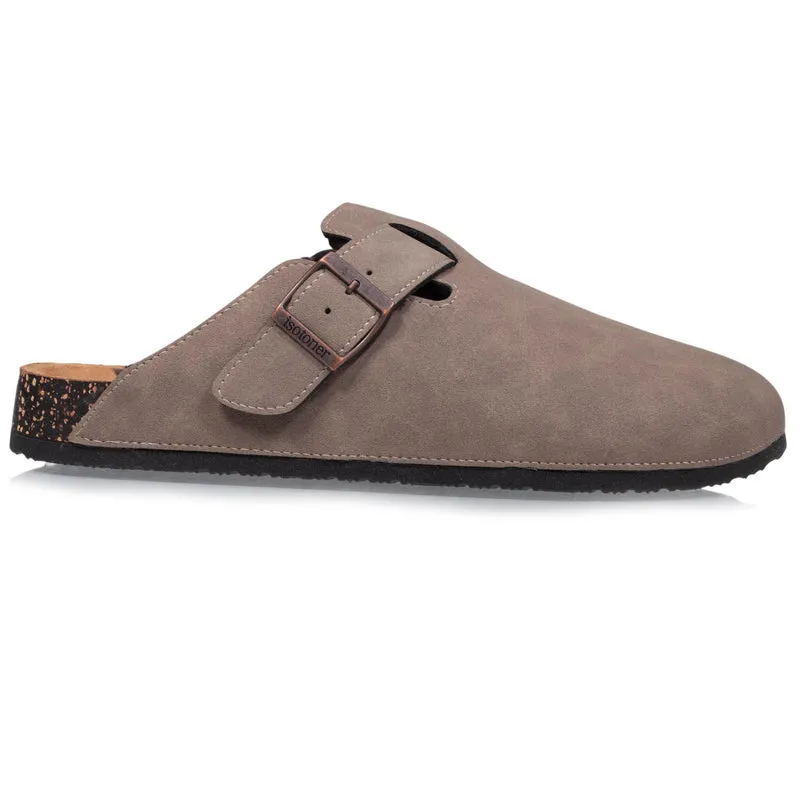Sabots fourrés Homme Taupe