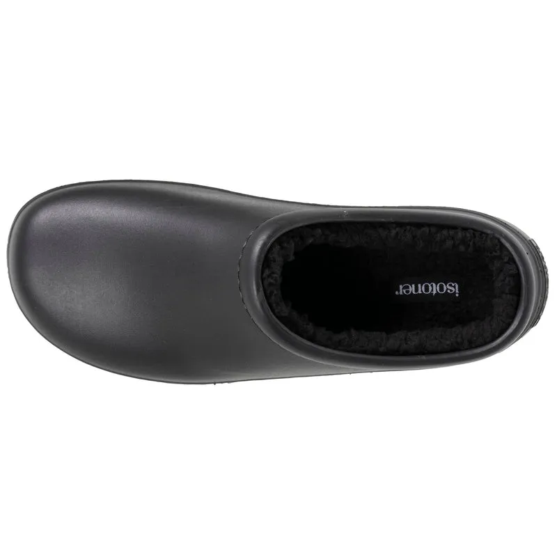 Sabots de jardin Homme fourrés Noir