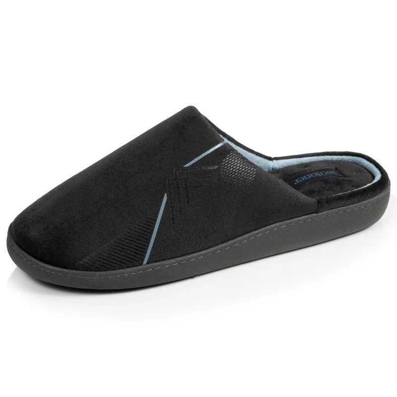 Chaussons mules Homme Gris diamant