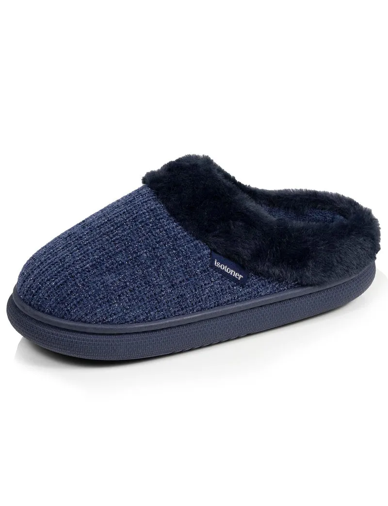 Chaussons mules Femme BLOUP Marine Lurex