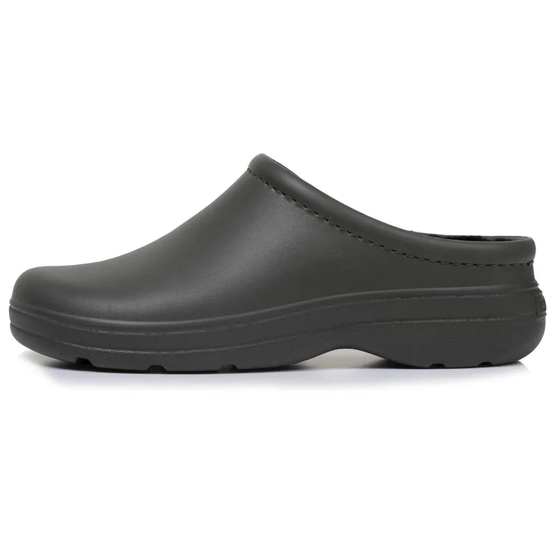 Sabots de jardin Homme fourrés Kaki