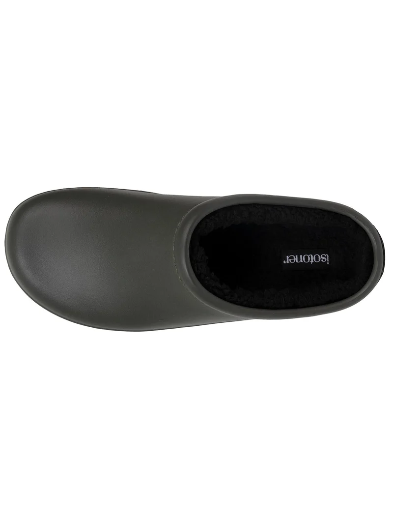 Sabots de jardin Homme fourrés Kaki