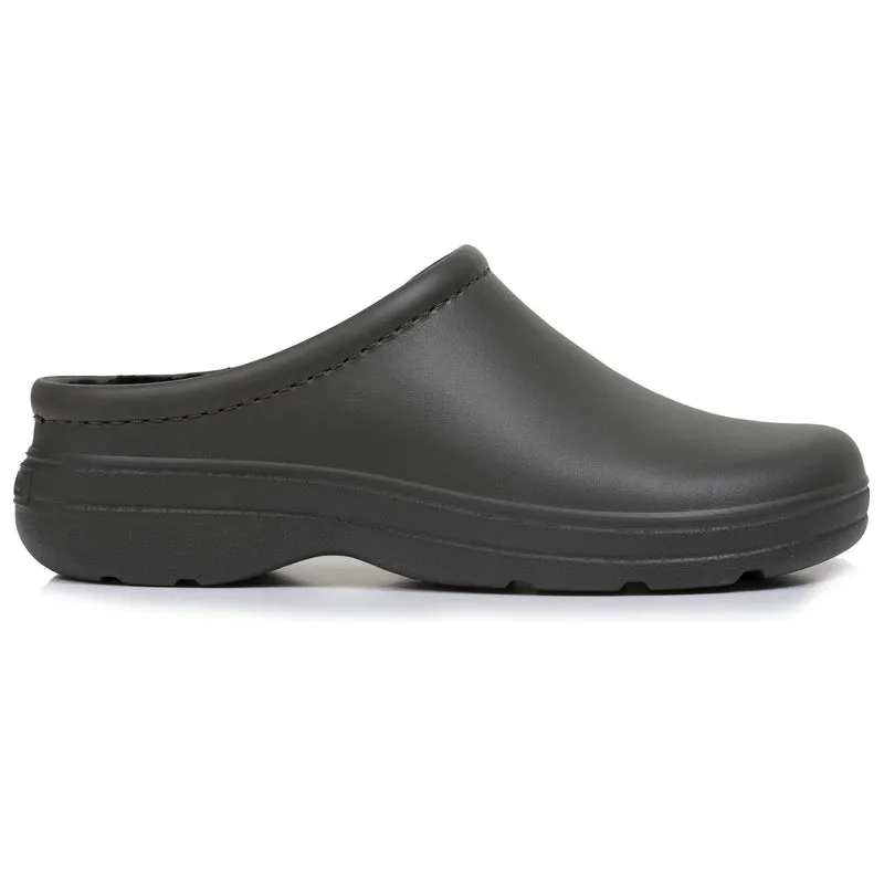 Sabots de jardin Homme fourrés Kaki