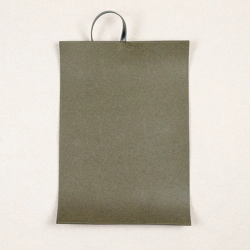 Tapis de cirage en cuir