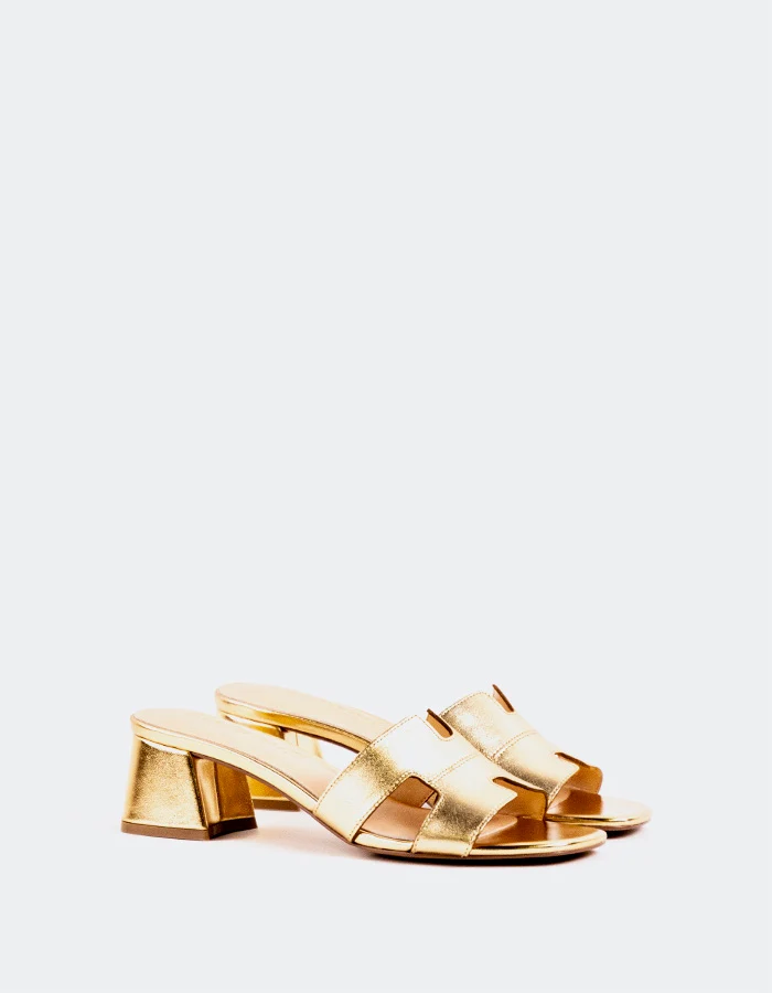Arcylee Gold Leather