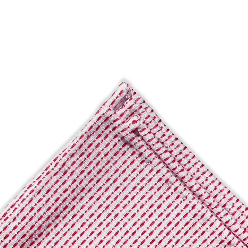 Blanc & Rouge - Tirets - Coton