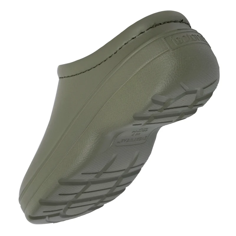 Sabots de jardin Femme fourrés Kaki