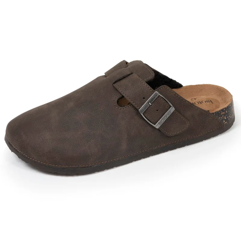 Sabots Homme fourrés Marron