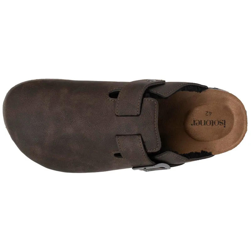 Sabots Homme fourrés Marron