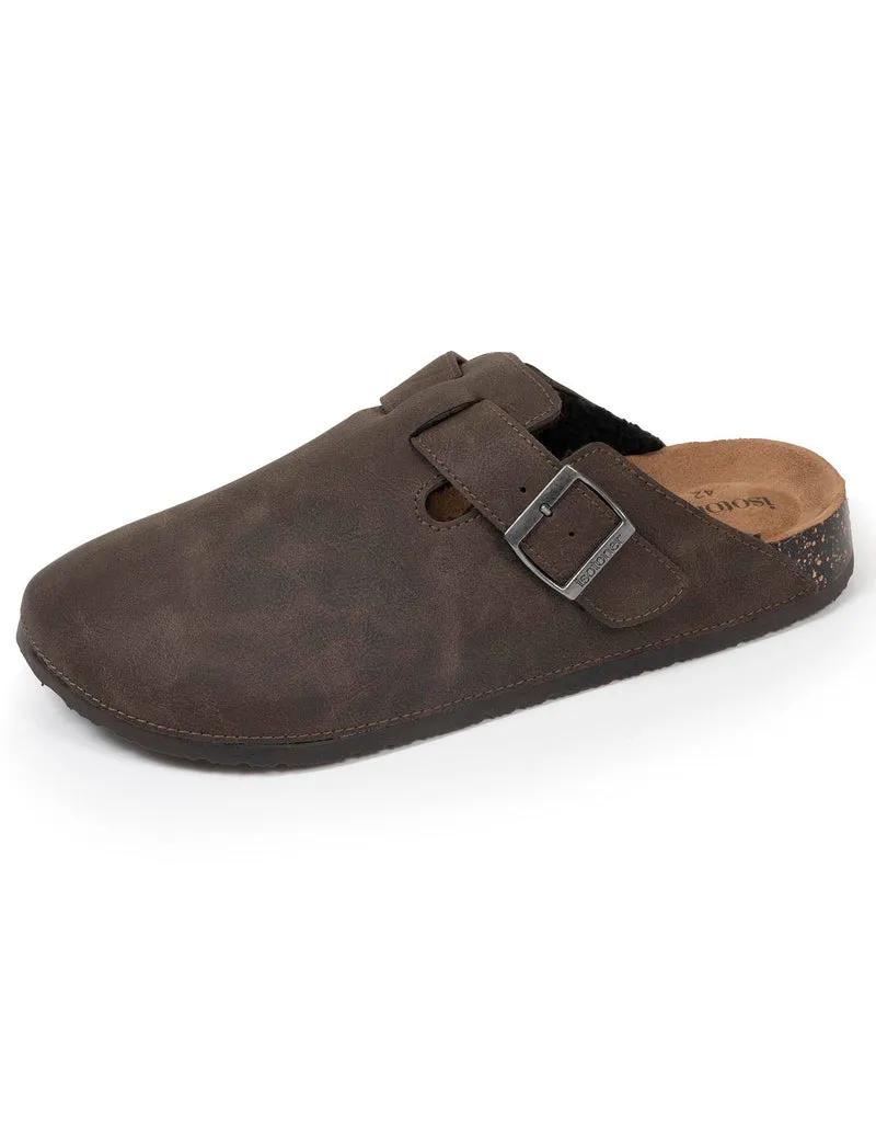 Sabots Homme fourrés Marron