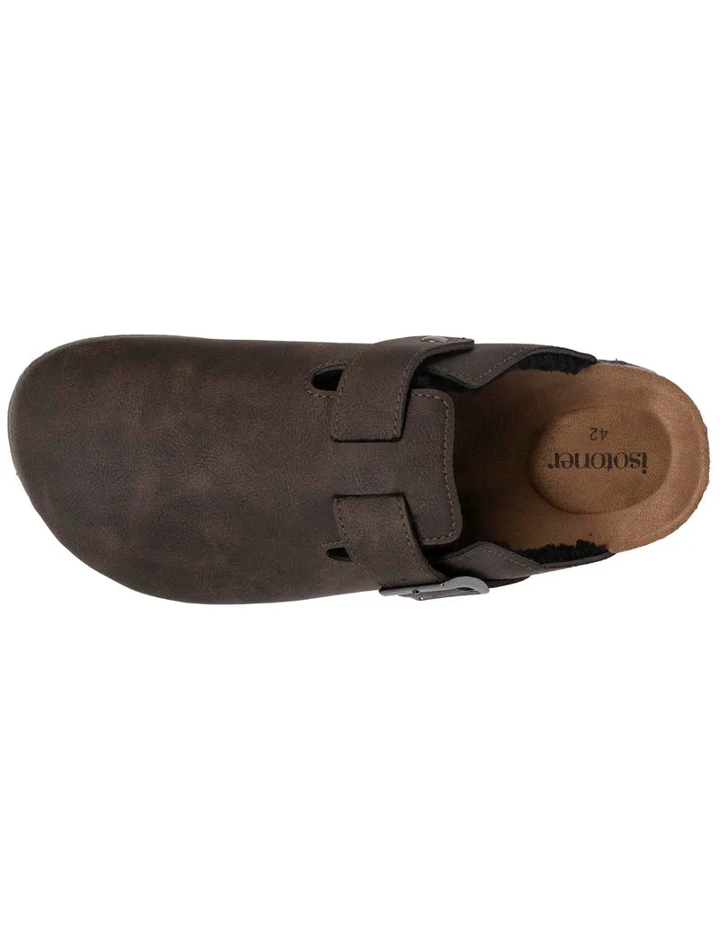 Sabots Homme fourrés Marron