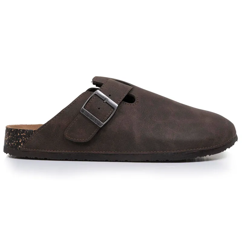 Sabots Homme fourrés Marron