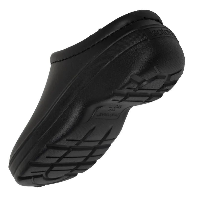 Sabots de jardin Femme fourrés Noir