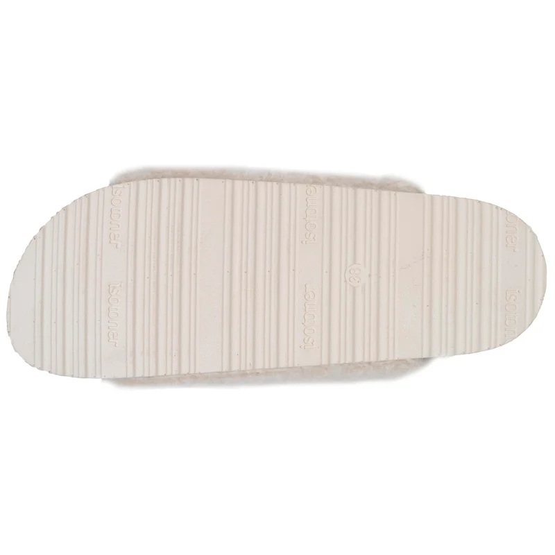 Chaussons sandales Femme Ivoire