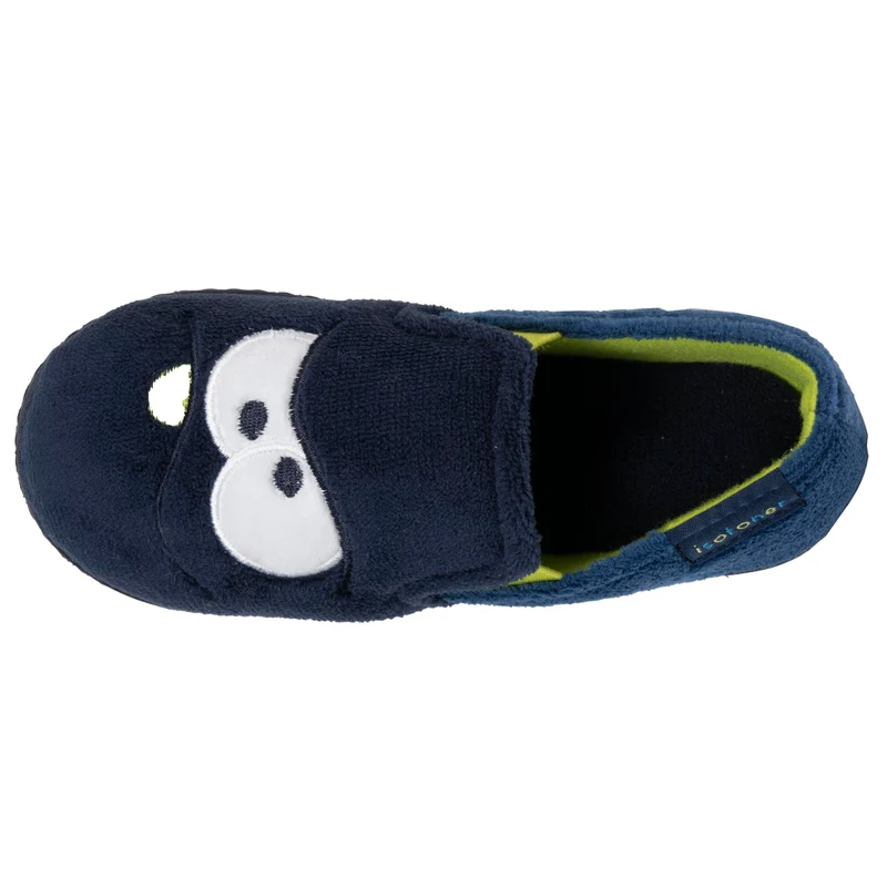 Chaussons mocassins Enfant Marine jaune