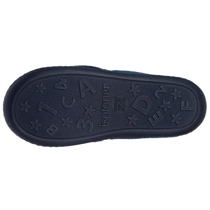 Chaussons mocassins Enfant Marine jaune