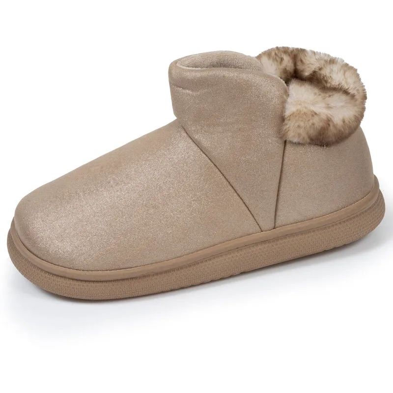 Chaussons bottillons Femme BLOUP Beige