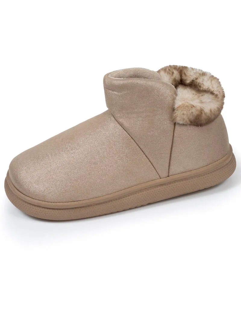 Chaussons bottillons Femme BLOUP Beige