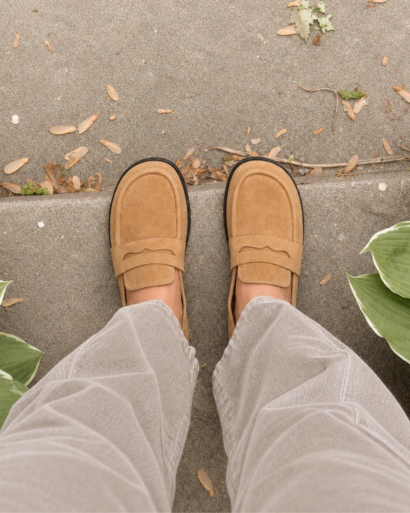 Clarice Cognac Suede