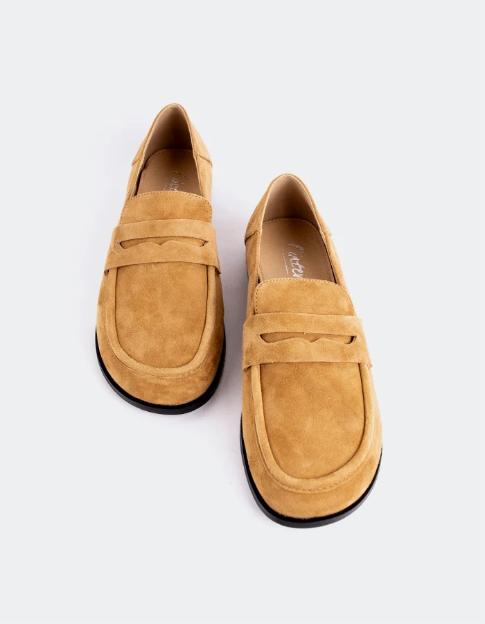 Clarice Cognac Suede